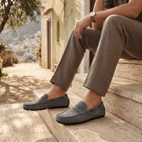Classic Suede Strap Loafer