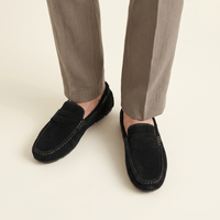 Classic Suede Strap Loafer