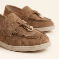 Kids' Suede Tassel Loafer