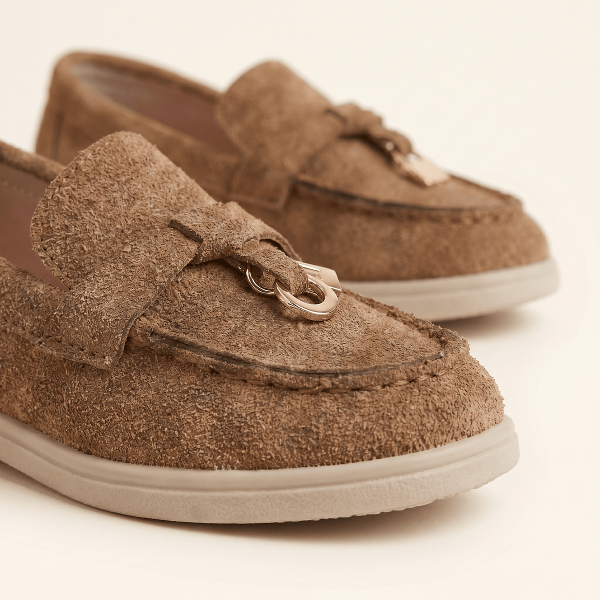 Kids' Suede Tassel Loafer