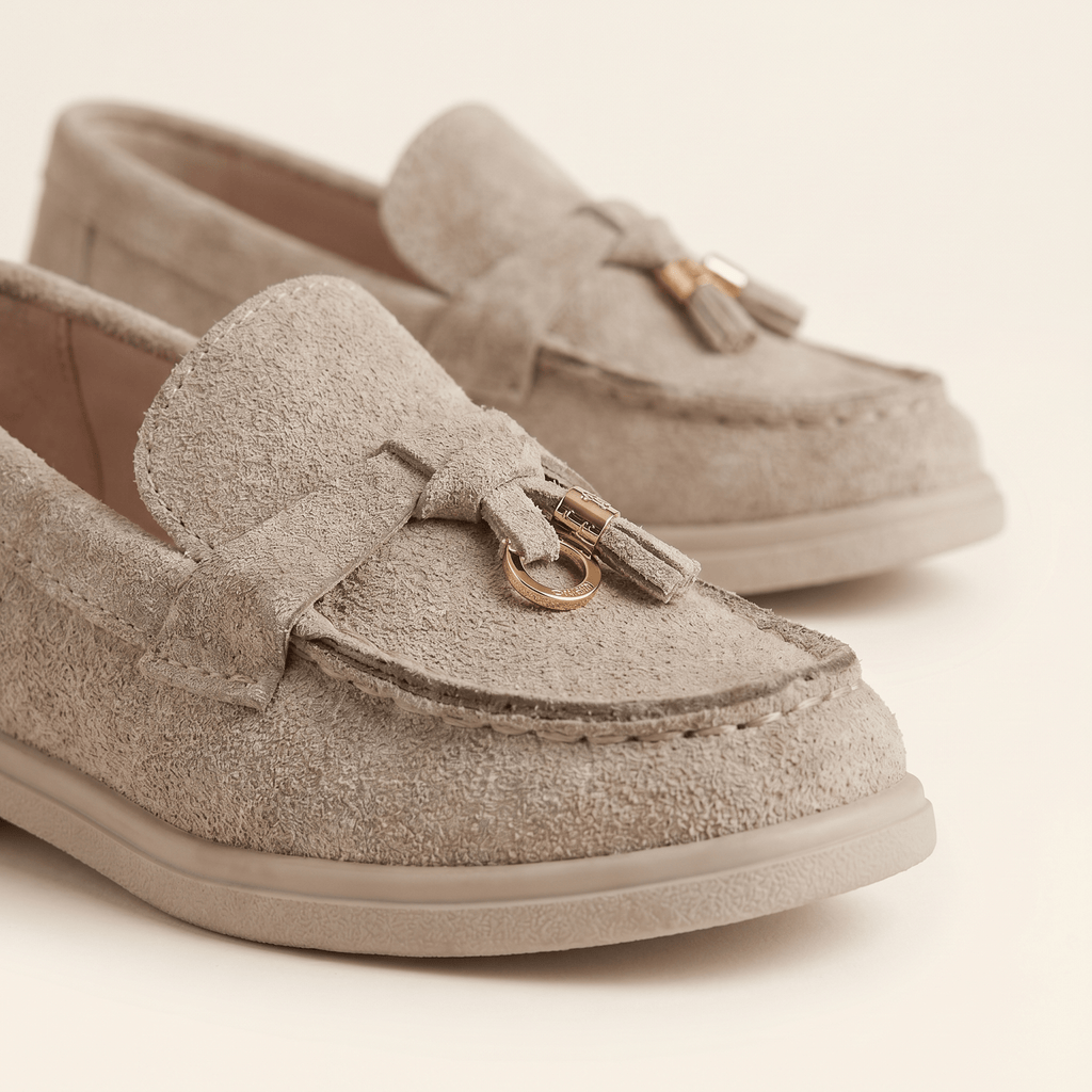 Kids' Suede Tassel Loafer