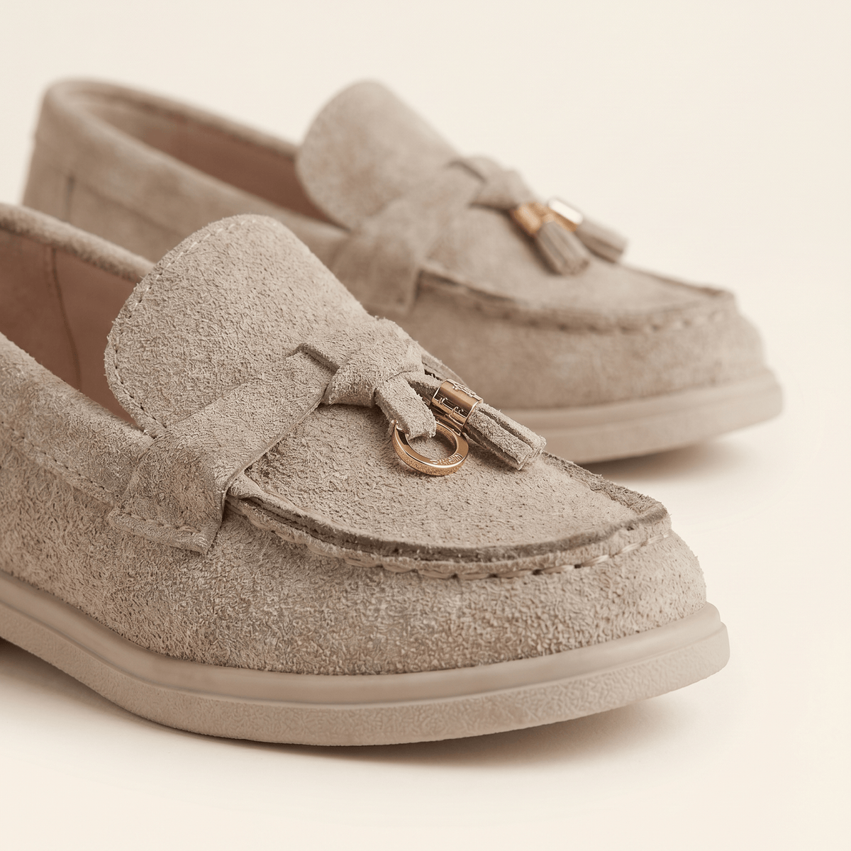 Kids' Suede Tassel Loafer