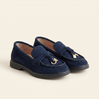 Kids' Suede Tassel Loafer