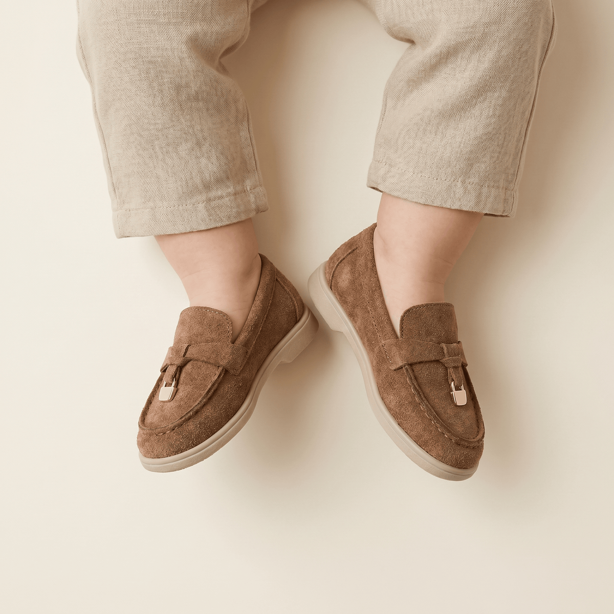Kids' Suede Tassel Loafer