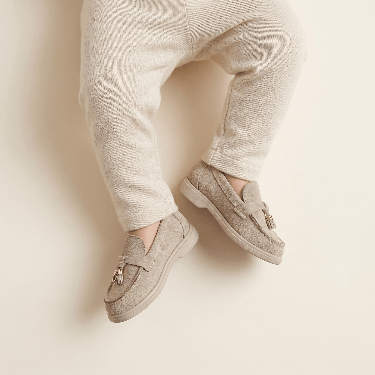 Kids' Suede Tassel Loafer