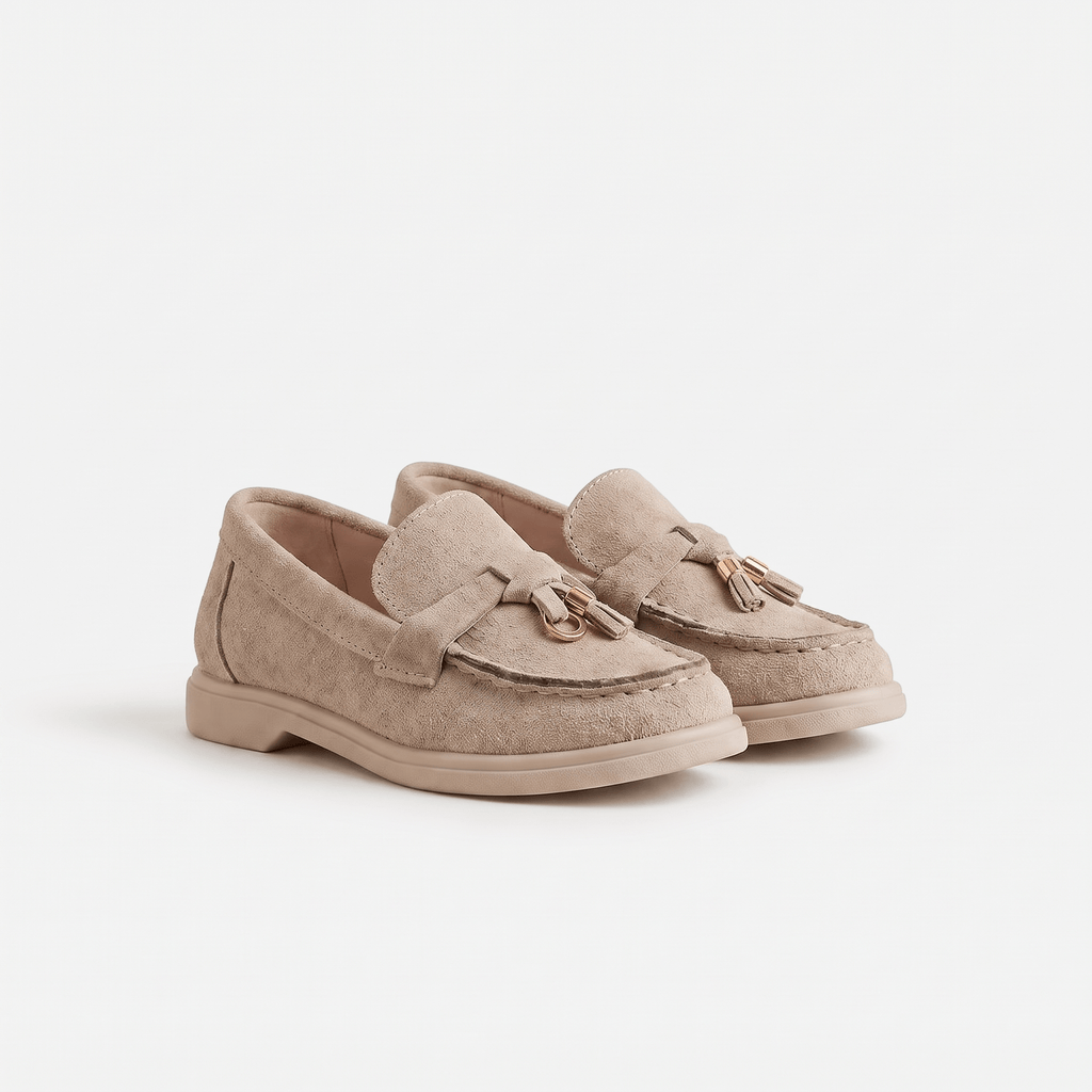 Kids' Suede Tassel Loafer