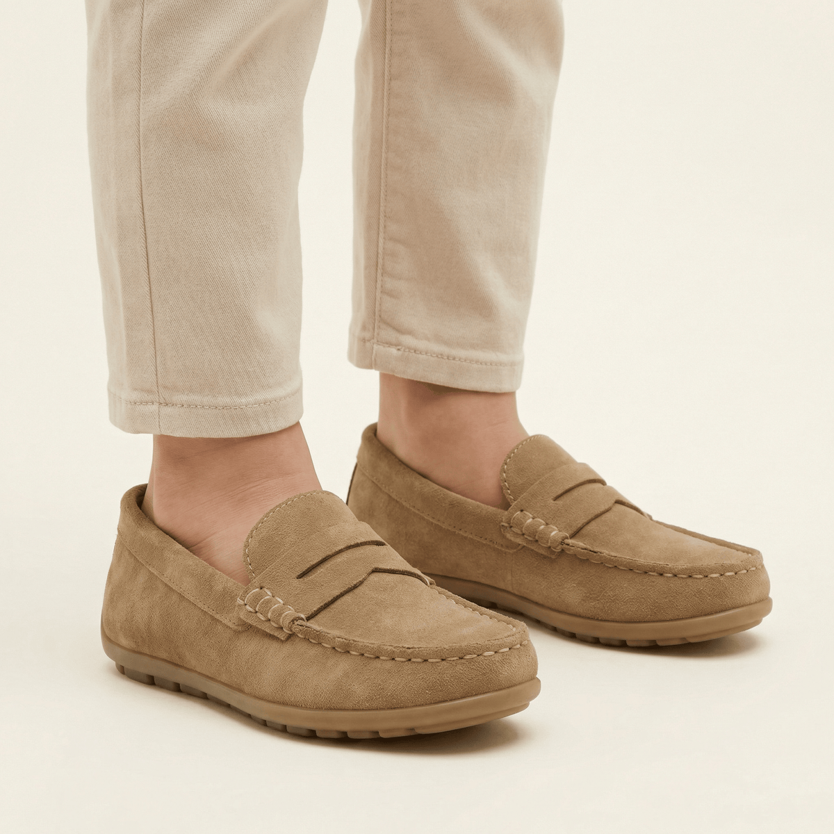 Kids' Strap-Detail Leather Loafer