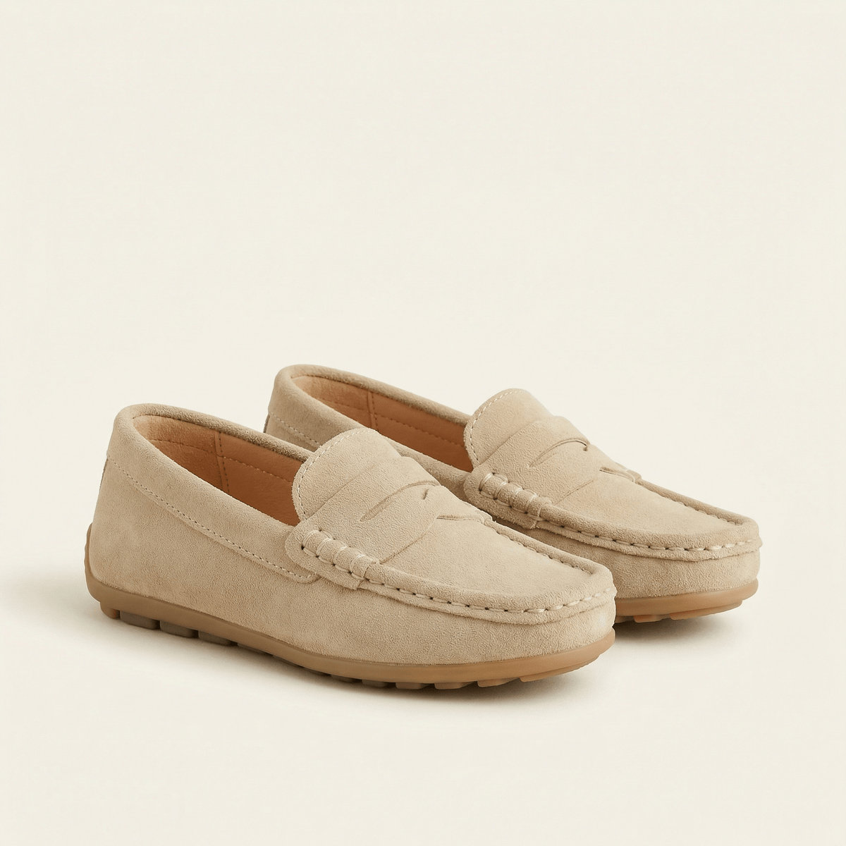 Kids' Strap-Detail Leather Loafer