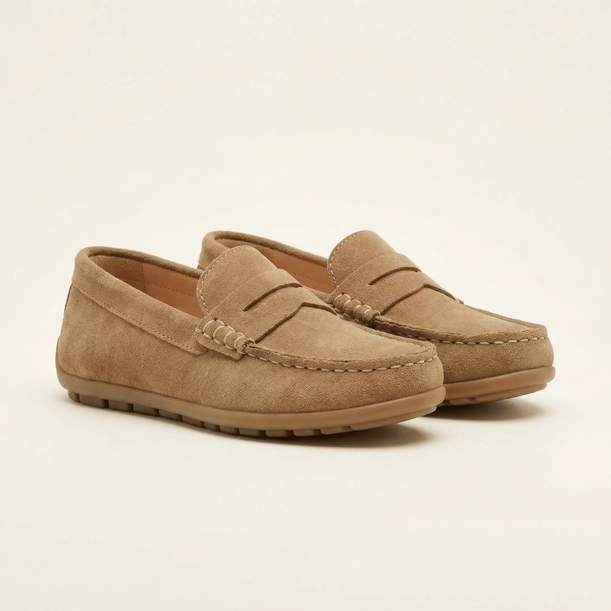 Kids' Strap-Detail Leather Loafer