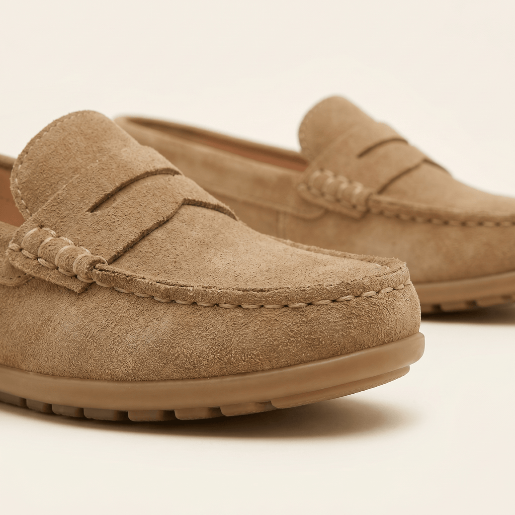 Kids' Strap-Detail Leather Loafer
