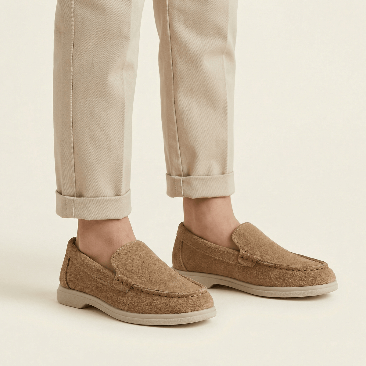 Boys' Low-Heel Slip-On Loafer