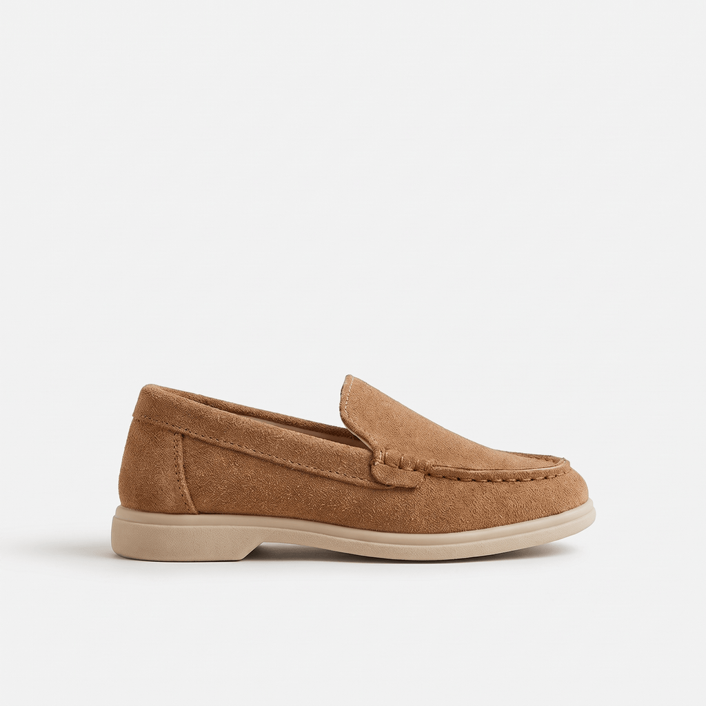 Boys' Low-Heel Slip-On Loafer