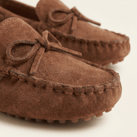 Boys' Suede Driving Loafer