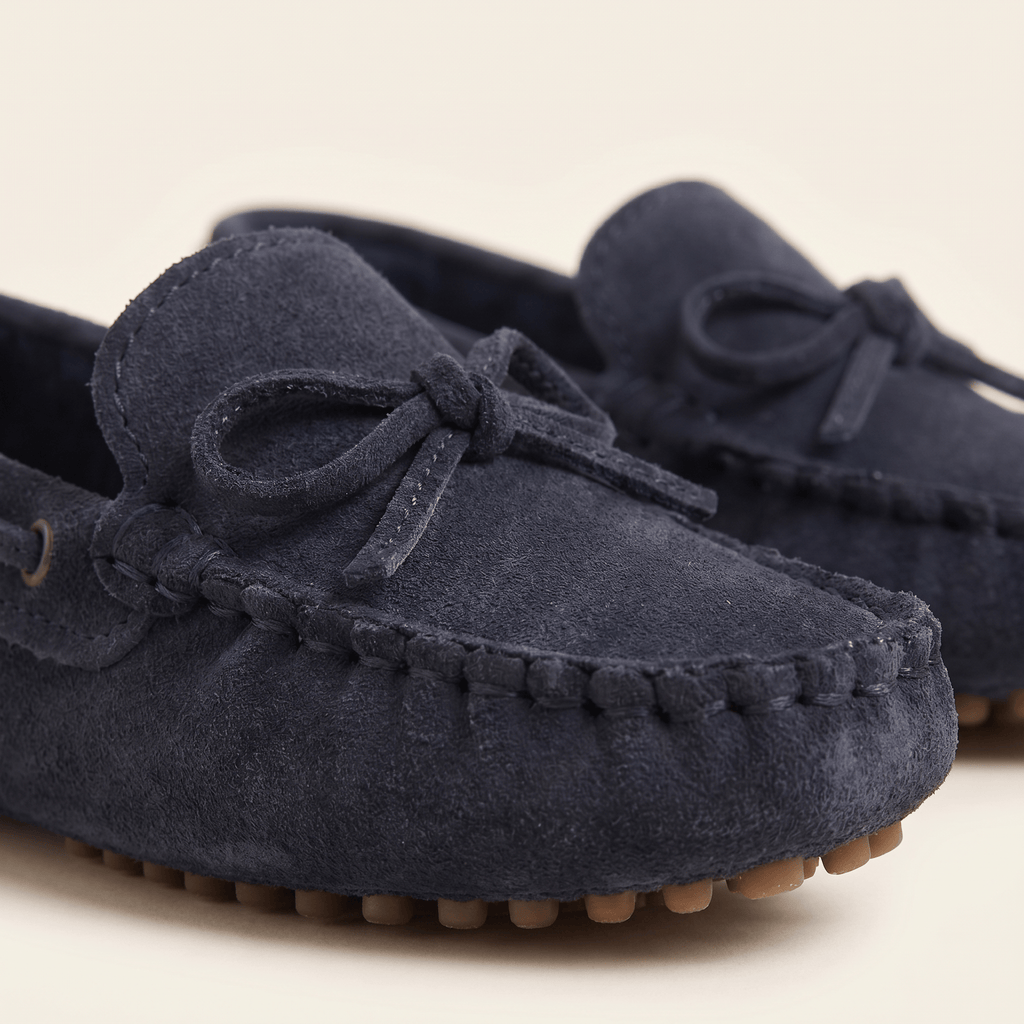 Boys' Suede Driving Loafer
