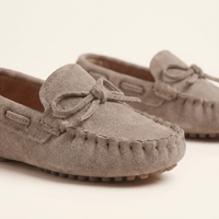 Boys' Suede Driving Loafer