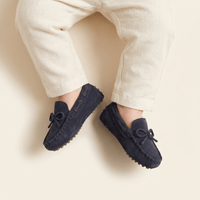Boys' Suede Driving Loafer