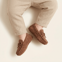 Boys' Suede Driving Loafer