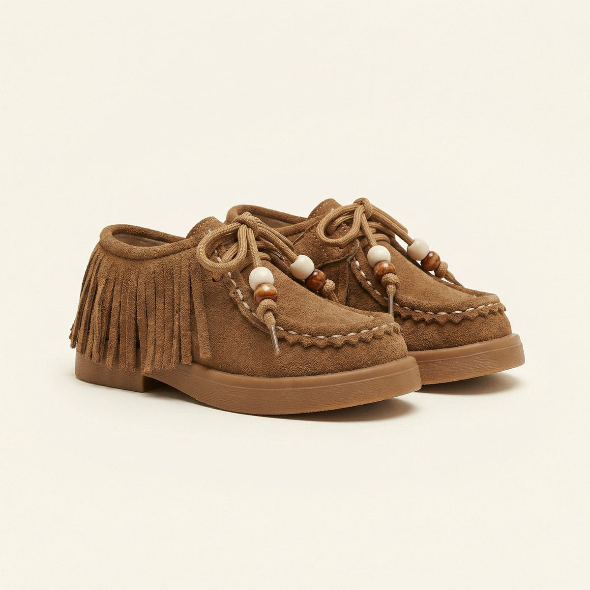 Kids' Fringed Moccasin