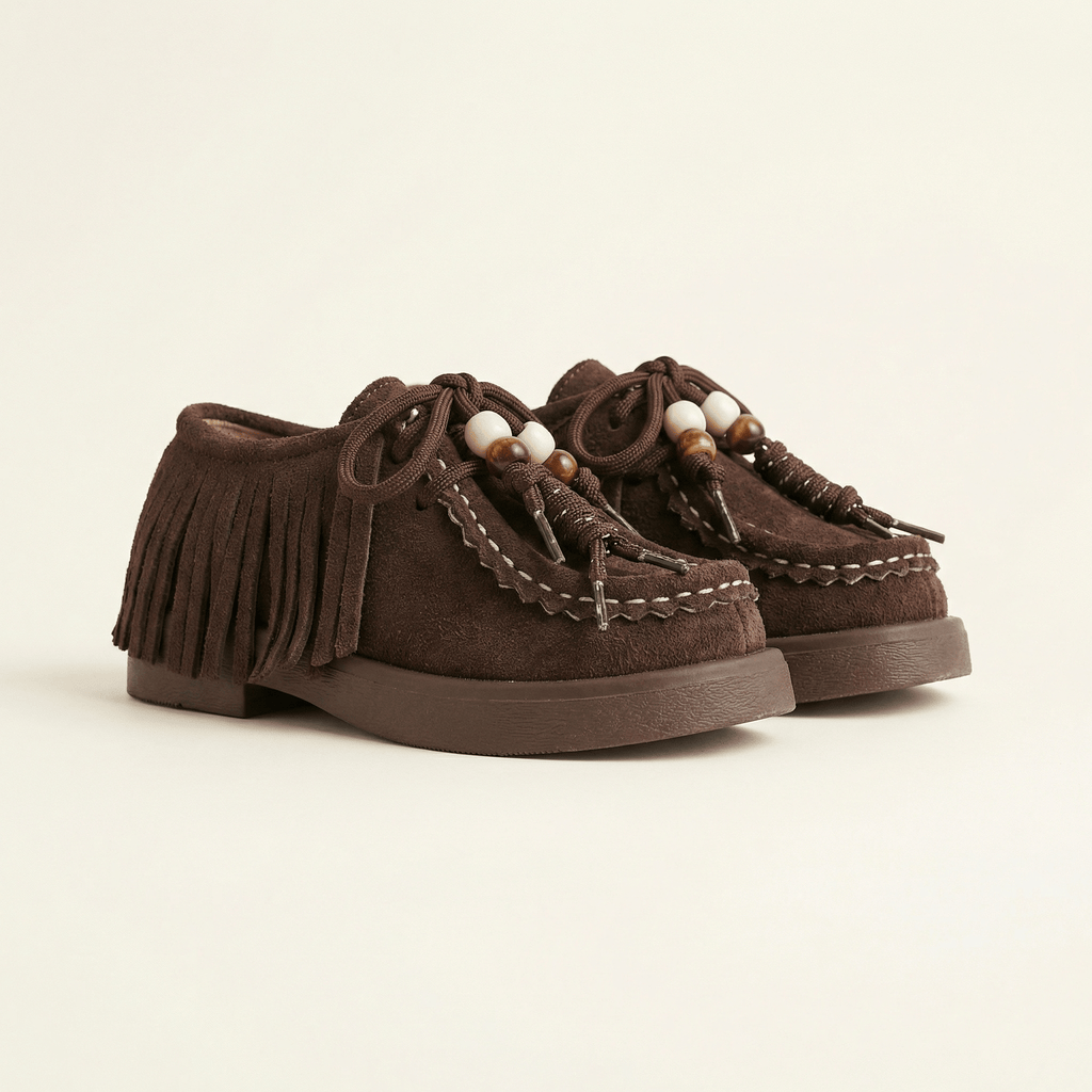 Kids' Fringed Moccasin
