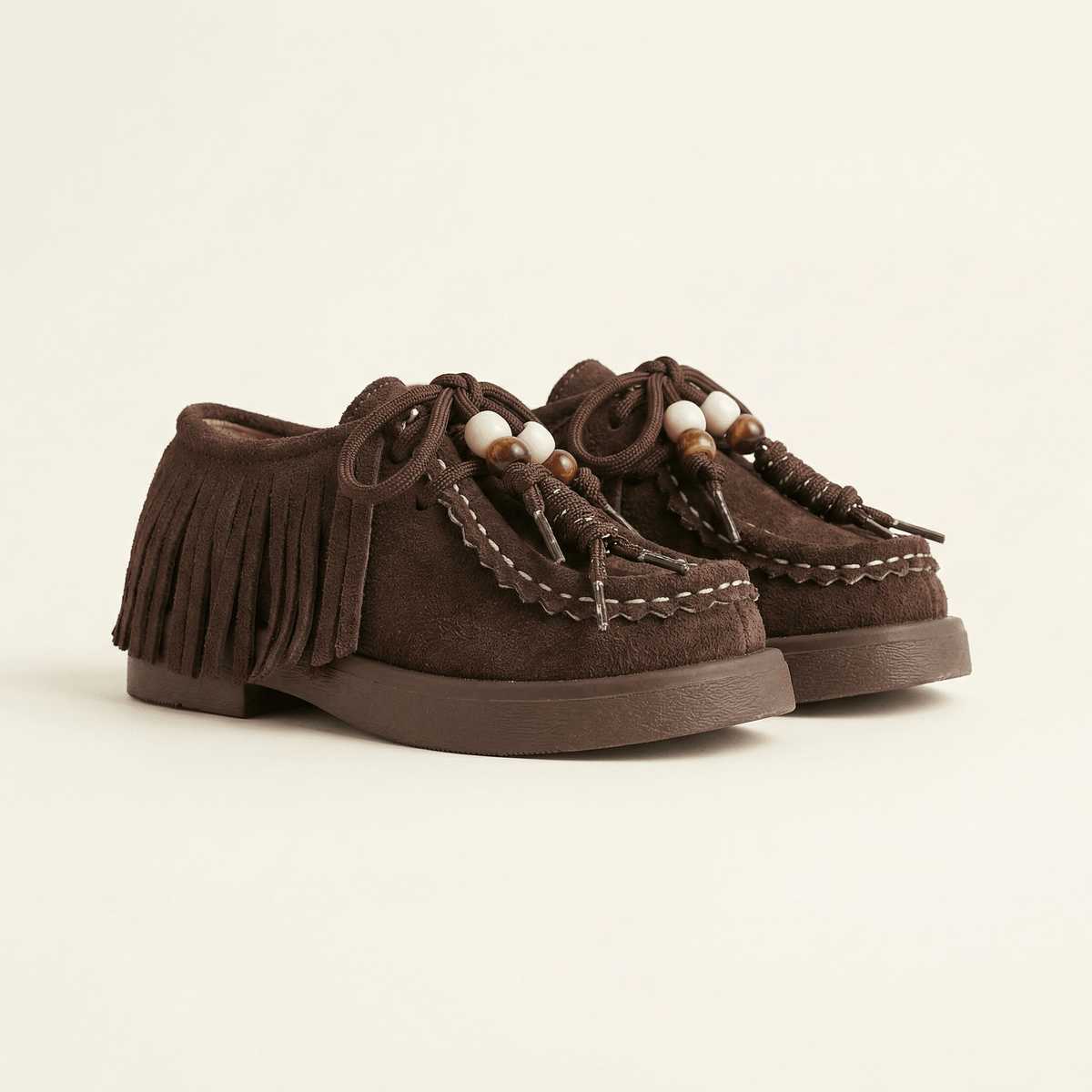 Kids' Fringed Moccasin