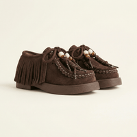 Kids' Fringed Moccasin