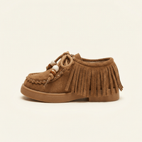 Kids' Fringed Moccasin