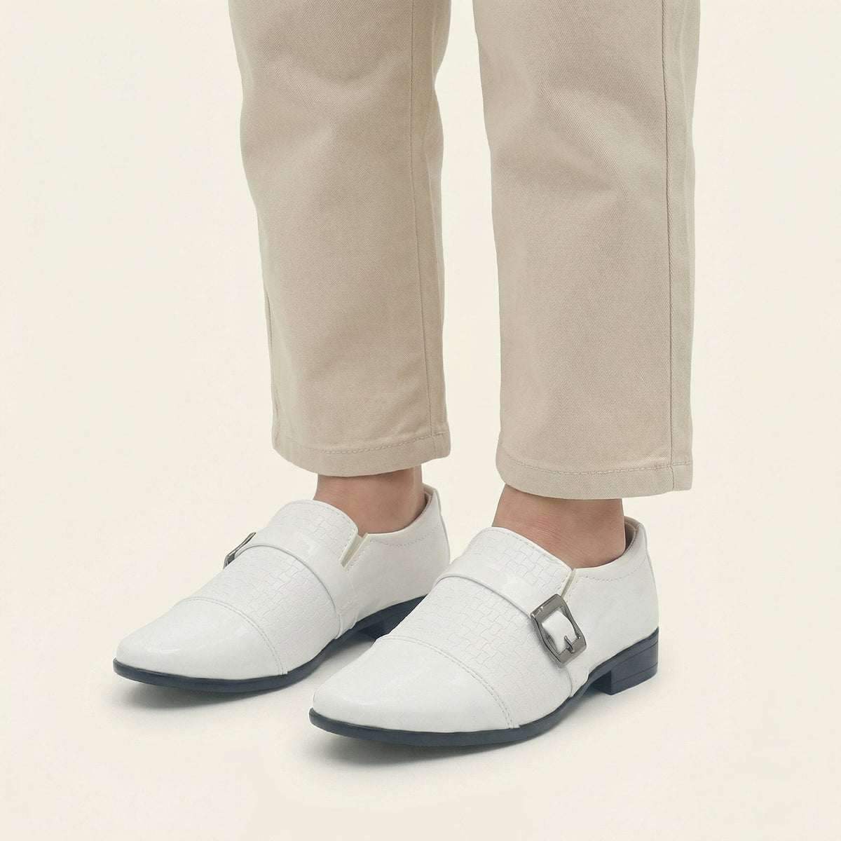 Kids' Patent Leather Wedding Loafer