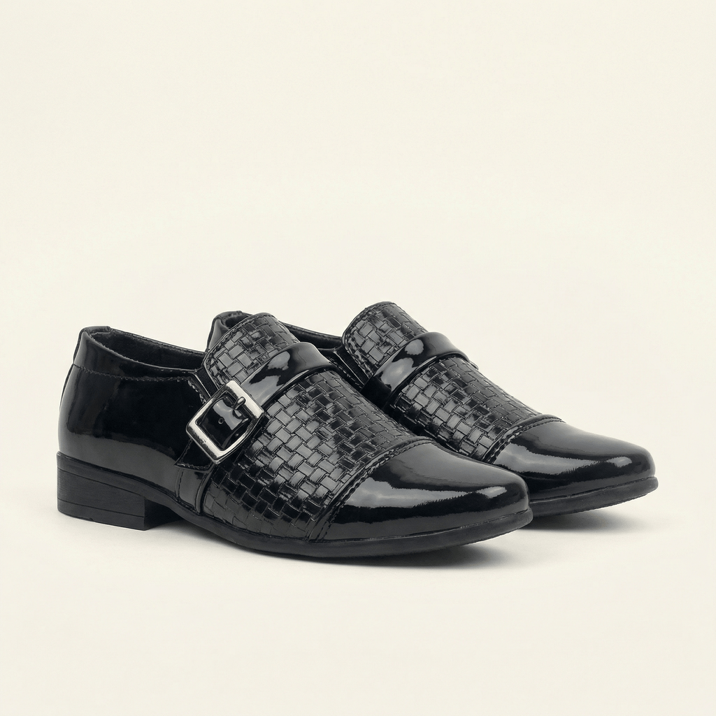 Kids' Patent Leather Wedding Loafer