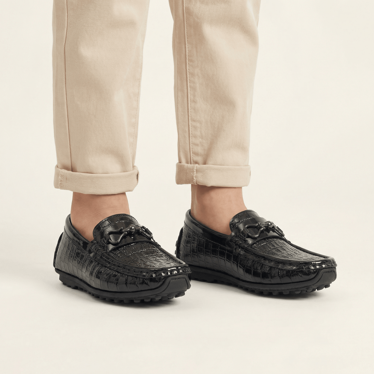 Kids' Patent Bit Loafer