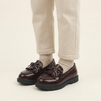 Kids' Fringed Patent Loafer