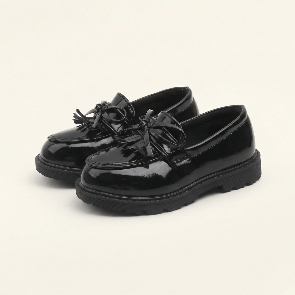 Kids' Fringed Patent Loafer