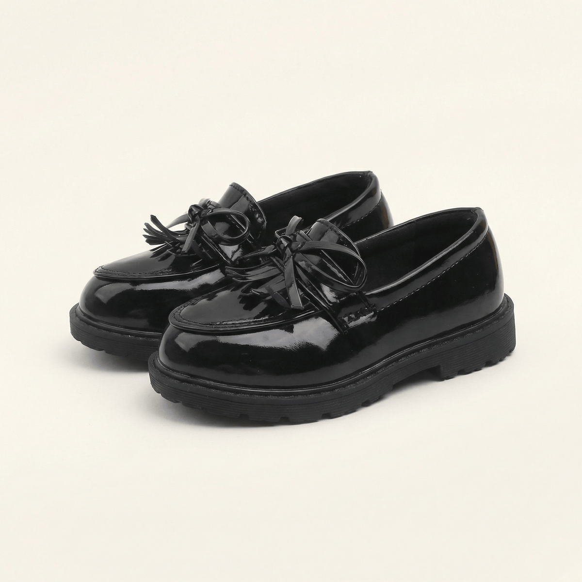 Kids' Fringed Patent Loafer