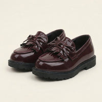 Kids' Fringed Patent Loafer