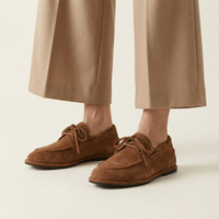 Women's Laced Suede Loafer