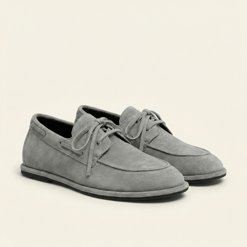 Women's Laced Suede Loafer