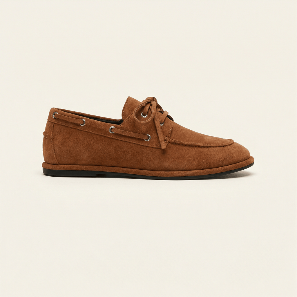 Women's Laced Suede Loafer