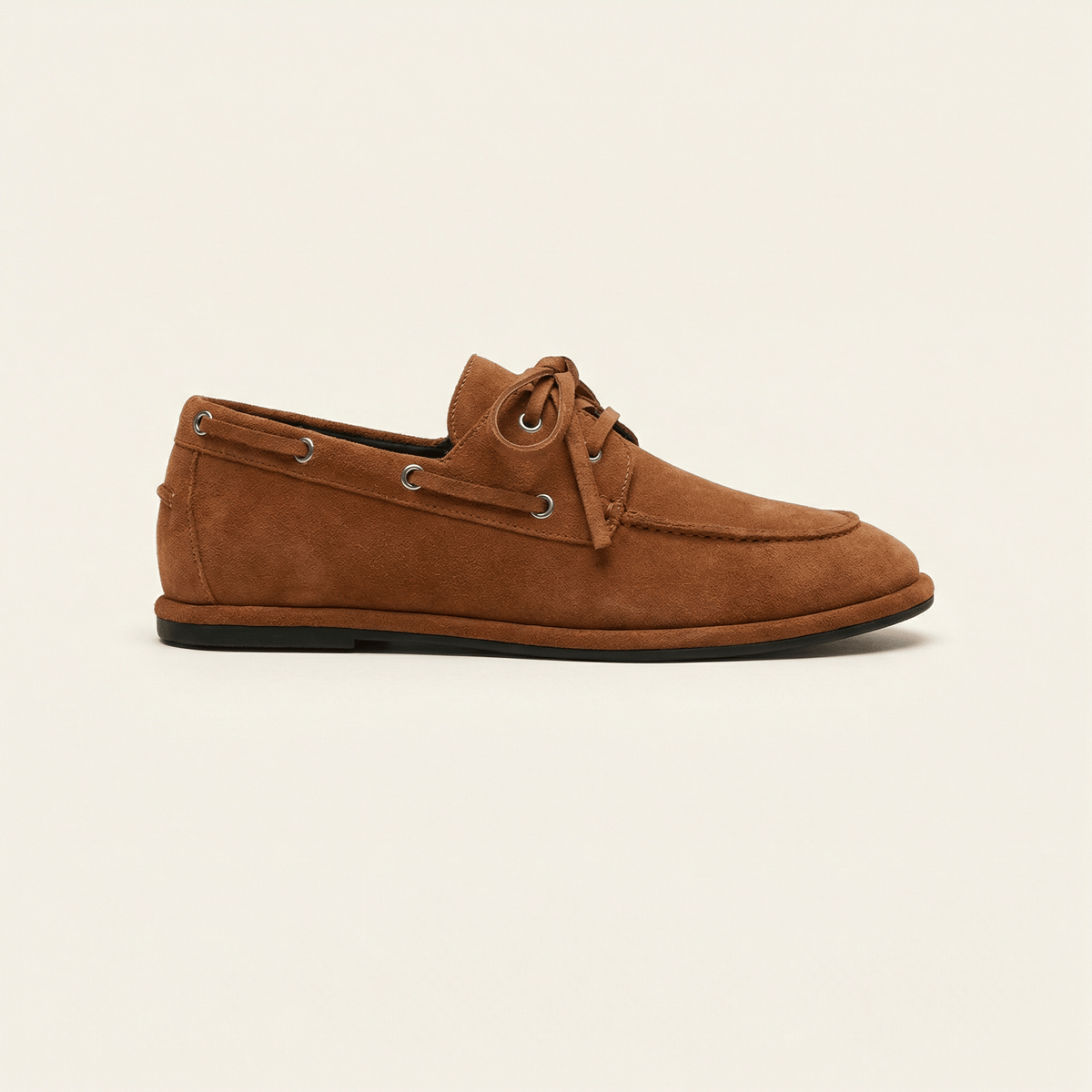 Women's Laced Suede Loafer