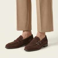 Women's Double-Buckle Low-Heel Loafer