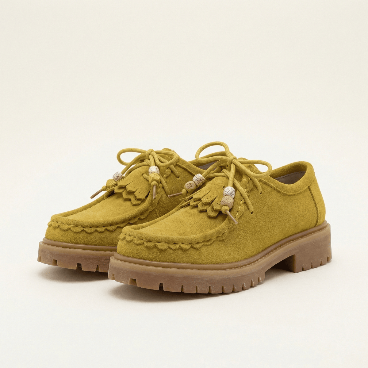 Women's Suede Wedge Loafer
