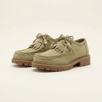 Women's Suede Wedge Loafer