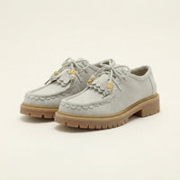 Women's Suede Wedge Loafer