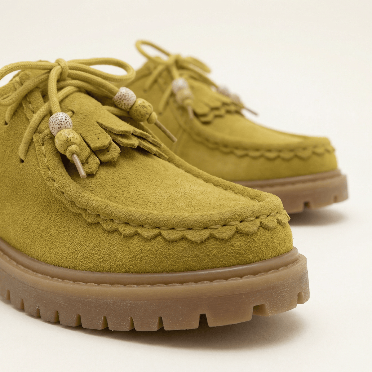 Women's Suede Wedge Loafer