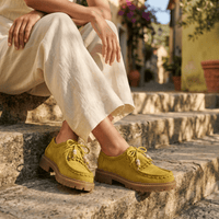 Women's Suede Wedge Loafer