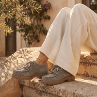 Women's Suede Wedge Loafer