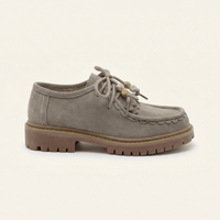 Women's Suede Wedge Loafer