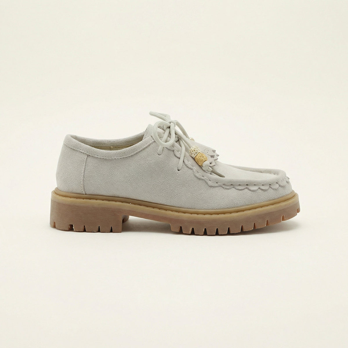 Women's Suede Wedge Loafer