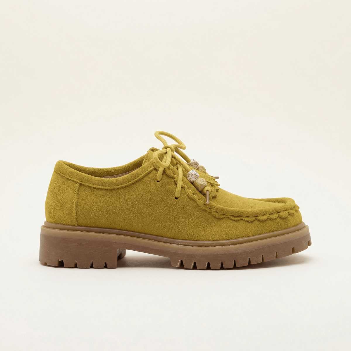 Women's Suede Wedge Loafer