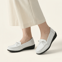 Women's Bow Wedge Loafer