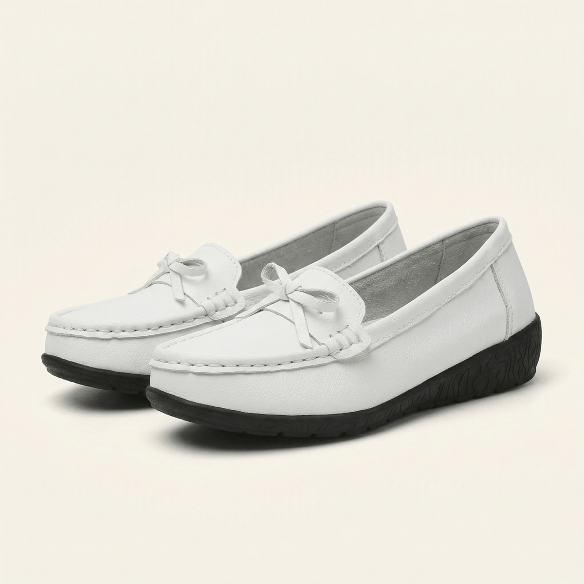 Women's Bow Wedge Loafer