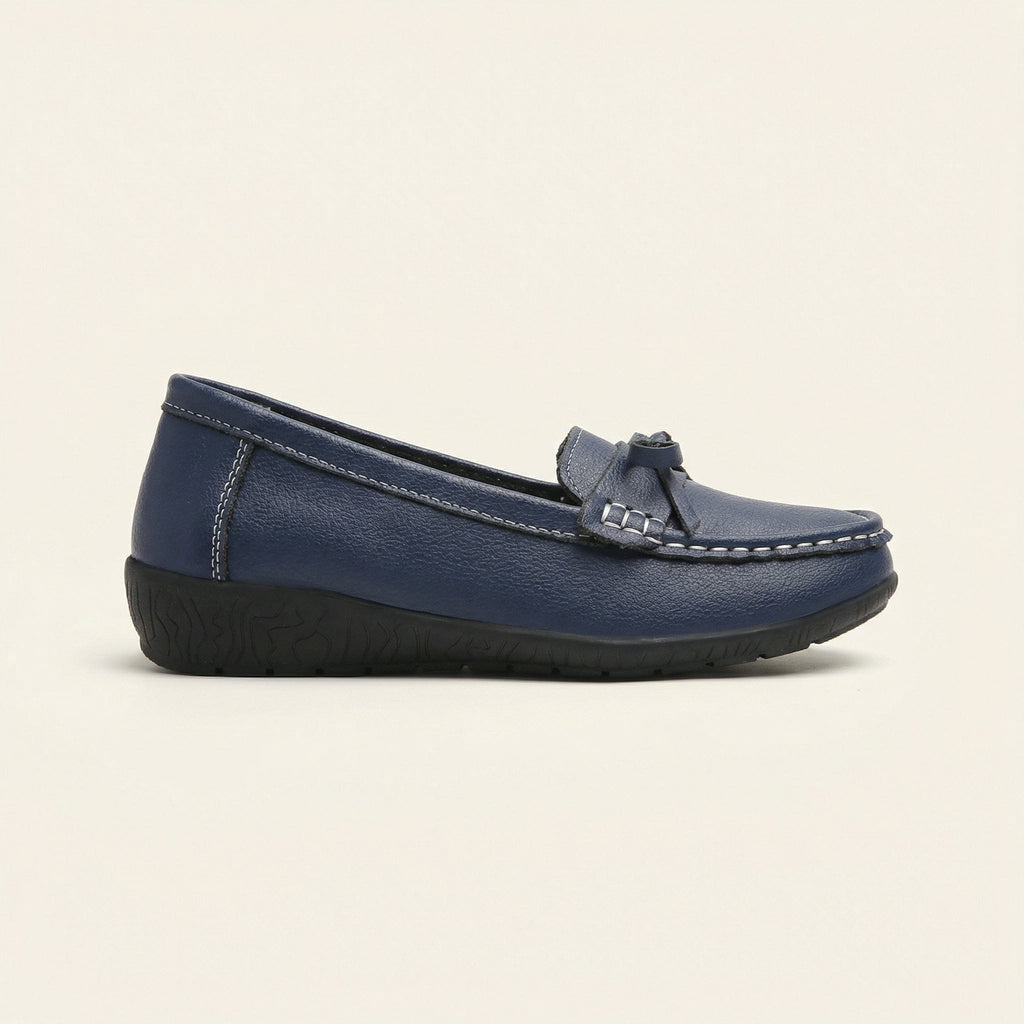 Women's Bow Wedge Loafer